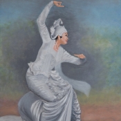 Мьянманская танцовщица